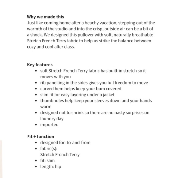 Lululemon silver spoon grey Post Sweat Pullover 1/2 zip neck hoodie sweatshirt - Picture 15 of 15